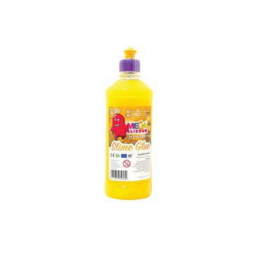 Lepidlo třpytivé PVA Megaslizoun 500 ml, Žluté